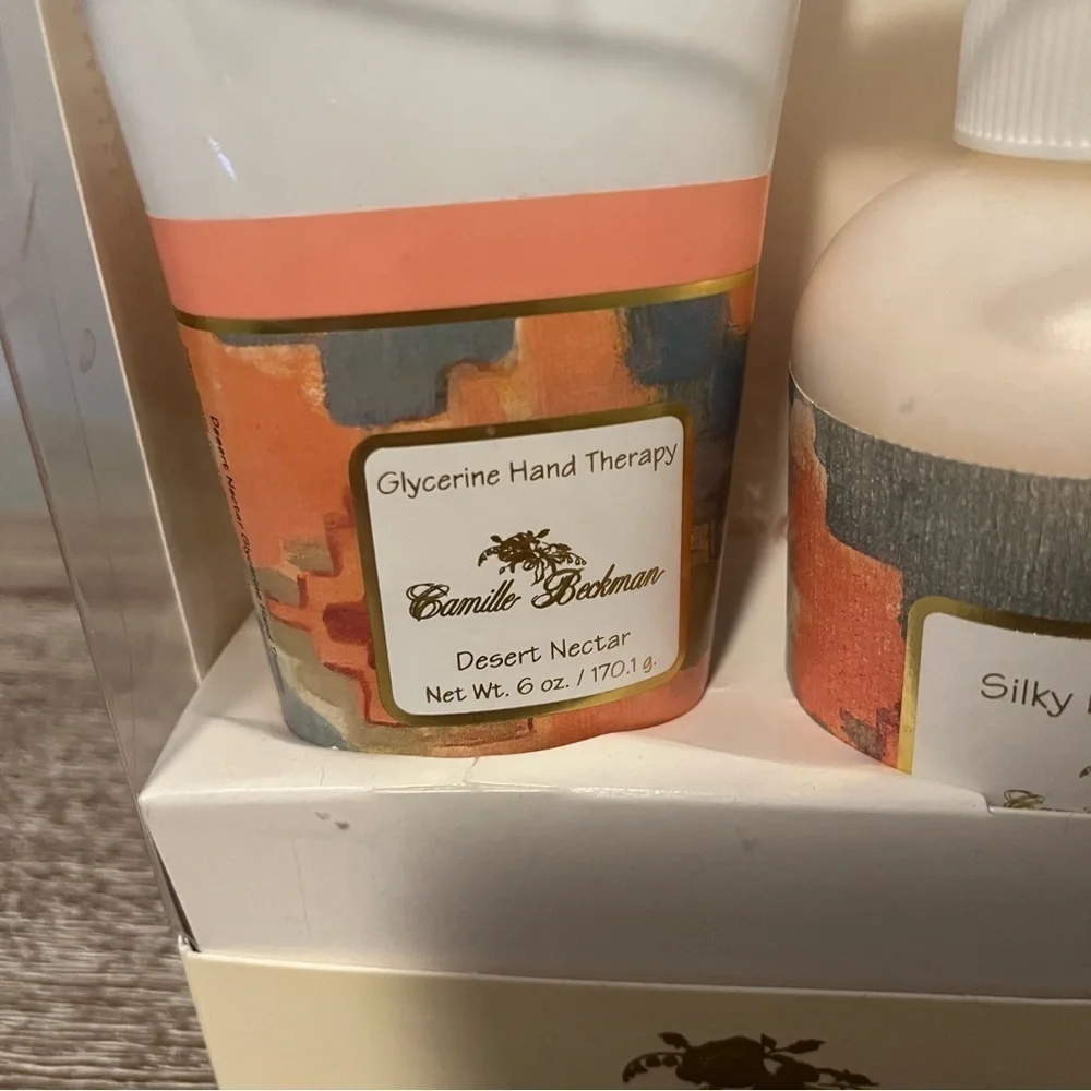 NEW Camille Beckman Discontinued Desert Nectar Silky Body Cream and Hand Therapy